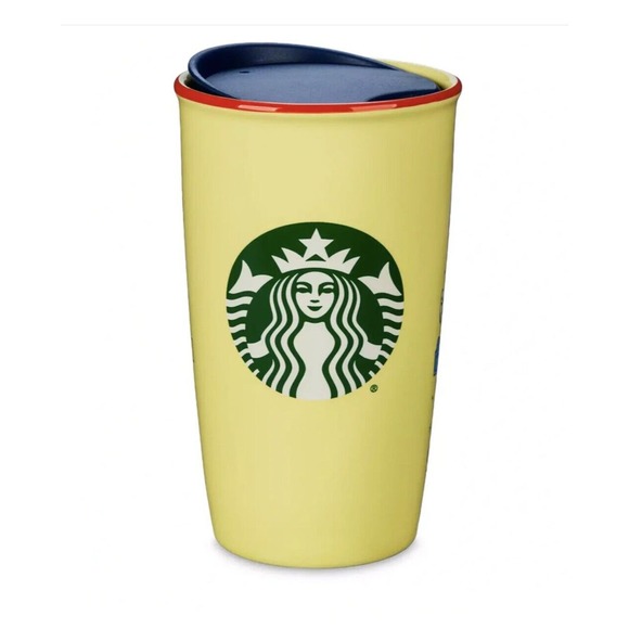 🔥 DISNEY PARKS Disneyland DCA WDW MICKEY Minnie PORCELAIN STARBUCKS TUMBLER NEW - Picture 14 of 16